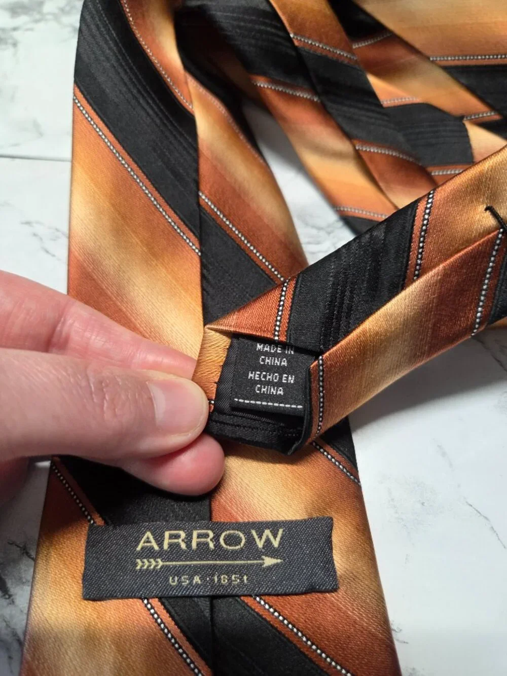 Assorted Brands Tie Bundle of 4 100% Silk Business Formal Office Career Stripes